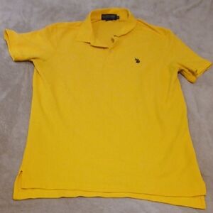 U.S. Polo Assn. Vibrant Yellow Polo Shirt